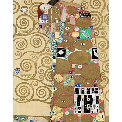 GUSTAV KLIMT: Fulfillment, Fine Art Print - A5 (8 x 6")