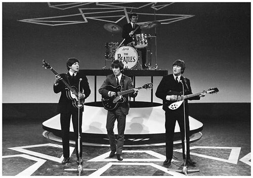 BEATLES POSTER: Treslong Music Concert Photograph - 5 x 7"