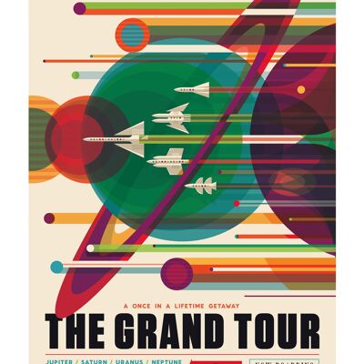 Poster 50x70 NASA Die große Tour