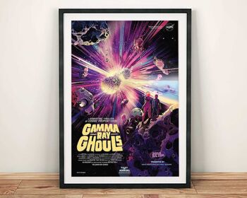 AFFICHE GAMMA RAY GHOULS : NASA Exoplanets Space Print - 24 x 36"
