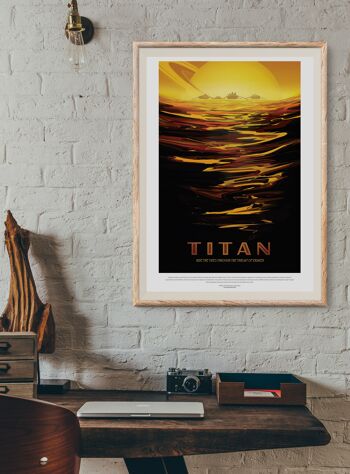 Poster 50x70 NASA Titan 2