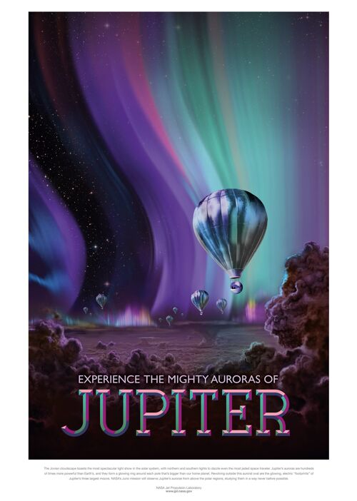 Poster 50x70 NASA Jupiter