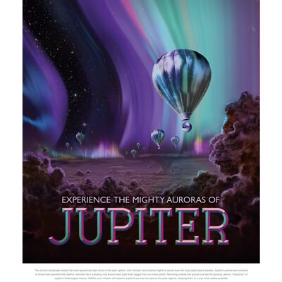 Poster 50x70 NASA Jupiter