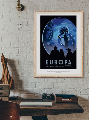 Poster 50x70 NASA Europa 2
