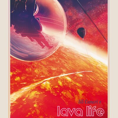 Poster 50x70 NASA 55 Cancri e