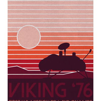 Poster 50x70 NASA Viking