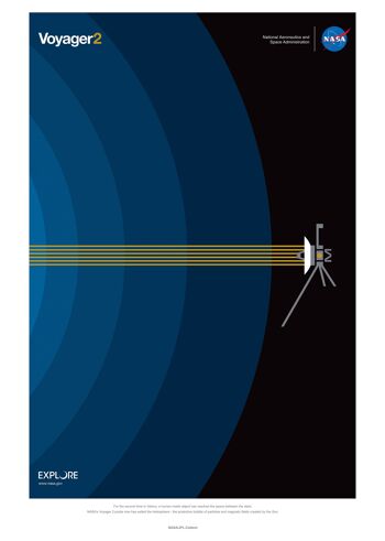 Poster 50x70 NASA Voyager 2 1