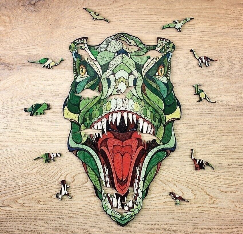 DIY - T-REX-PUZZLE