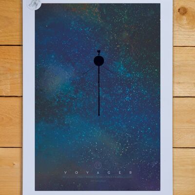 Póster A3 Voyager