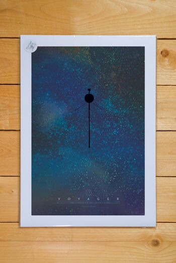 Poster A3 Voyager 1