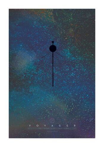 Poster A3 Voyager 2