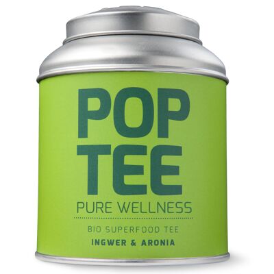 Pure wellness, ginger & aronia can