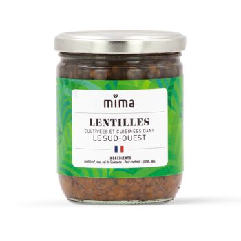 Lentilles au naturel BIO 420g