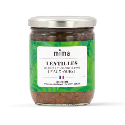 Organic lentils 420g