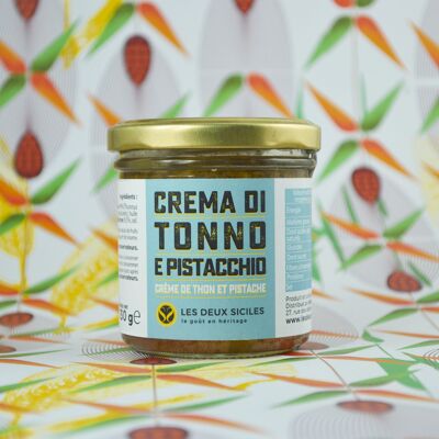 Crema de atún y pistachos