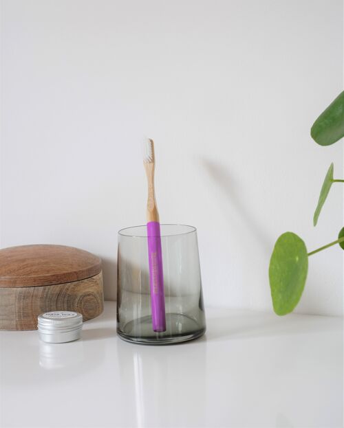 Fully Recyclable Vegan Bamboo Toothbrush (Pink)