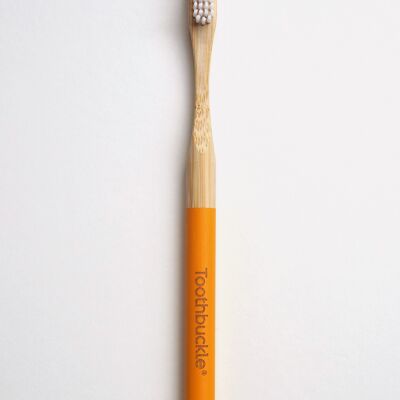 Full Recyclable Vegan Bamboo Toothbrush (Yellow)