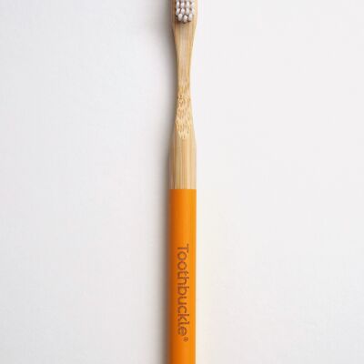 Brosse à Dents en Bambou Vegan Full Recyclable (Jaune)