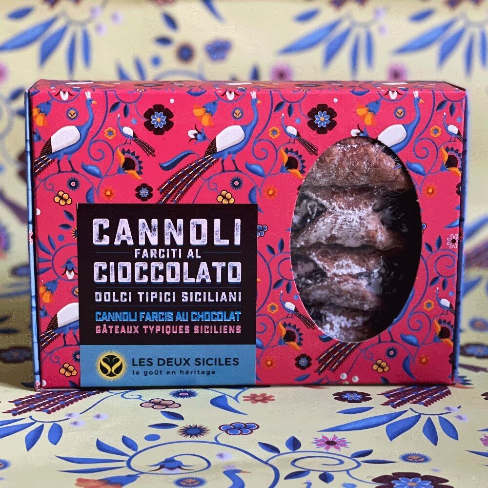 Chocolate cannoli