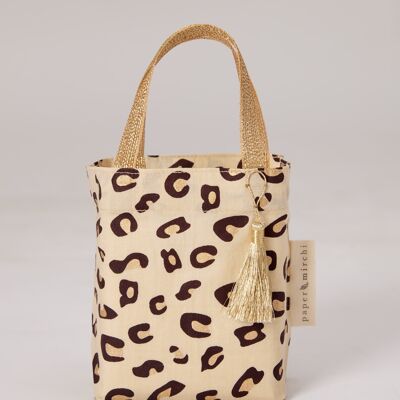 Bolsas de regalo de tela estilo tote - Safari (pequeñas)