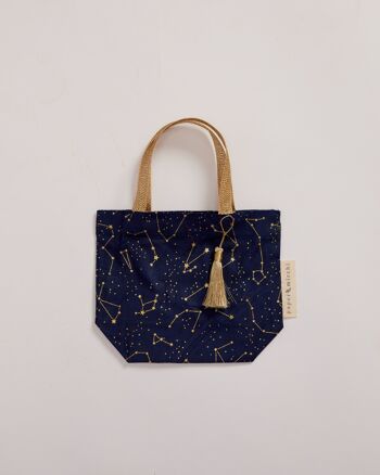 Sacs cadeaux en tissu Tote Style - Night Sky (Petit) 3