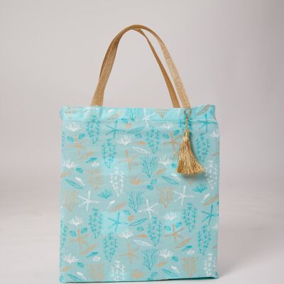 Fabric Gift Bags Tote Style - Marine (Large)
