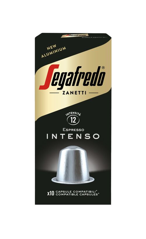 Segafredo Intenso Nespresso Aluminium capsules