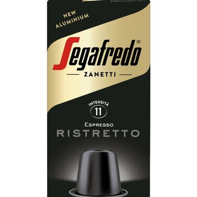 Segafredo Ristretto Nespresso Aluminium capsules
