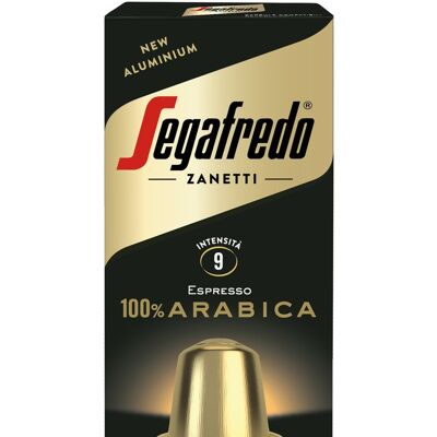 Segafredo 100% Arabica Nespresso Aluminium capsules