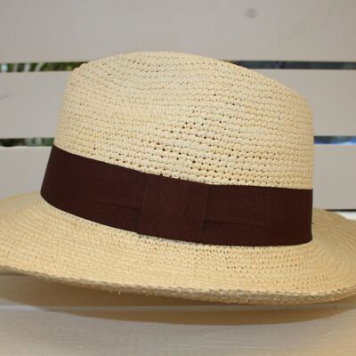 Panama hat Gota de Agua Crochet