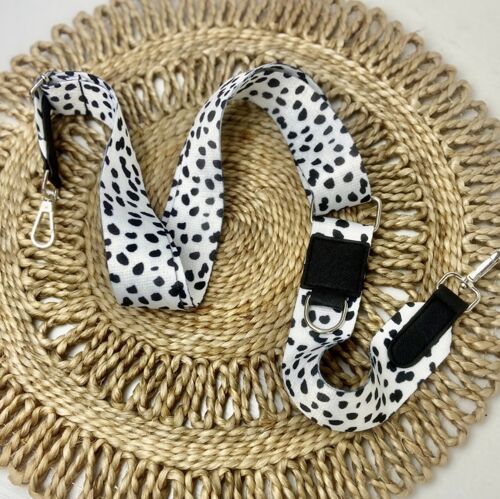 Bag Strap - Monochrome Spots