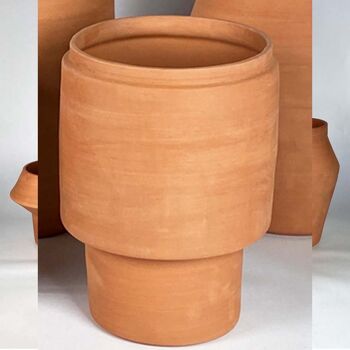 Banzai Vase nu | céramique | cache-pot |wabi sabi | Argile 4