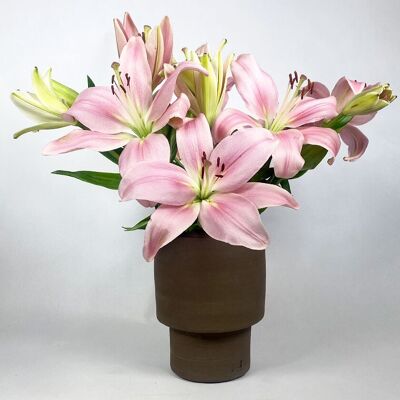 Banzai Vase nu | céramique | cache-pot |wabi sabi | Argile
