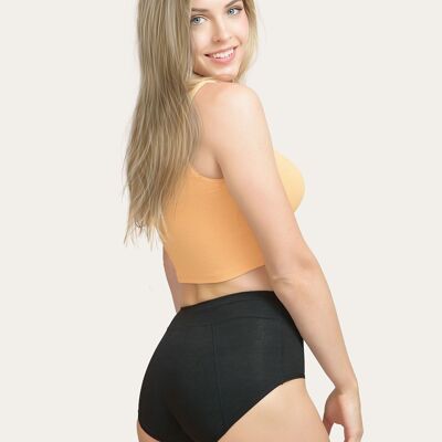 Pack-2 Menstrual panty cotton moderate flow, 3 layers.Indy