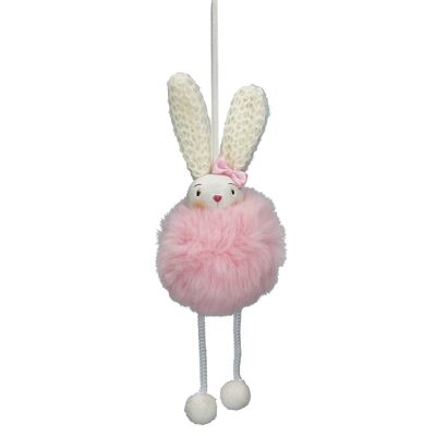 Plush rabbit to hang