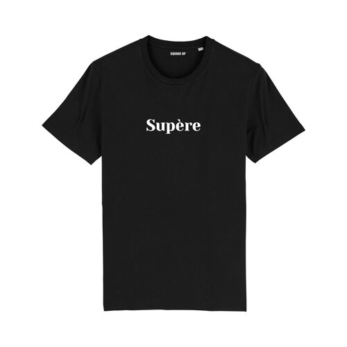 T-shirt "Supère" - Homme - Couleur Noir