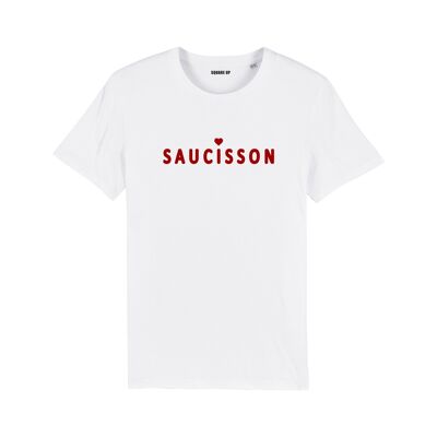 Camiseta "Saucisson" - Hombre - Color Blanco