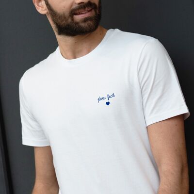 T-Shirt "Father fect" - Herren - Farbe Weiß