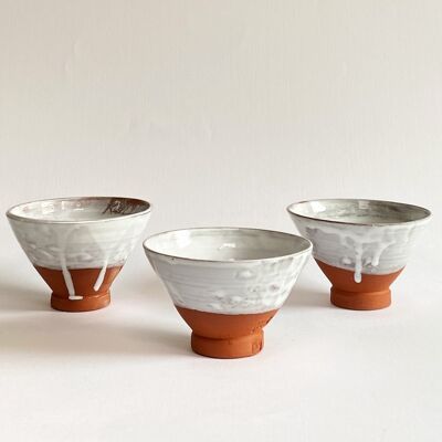 Handgefertigte Keramikschalen für Müsli/Suppe/Reis