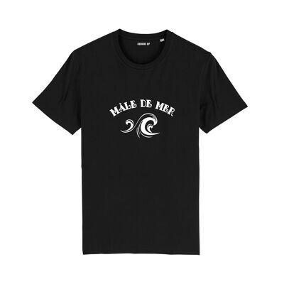 T-shirt "Mâle de mer" - Homme - Couleur Noir