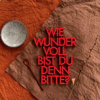 Wie wundervoll bist du denn bitte? - Gr. M