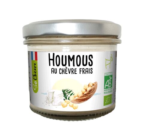 Houmous au chevre frais