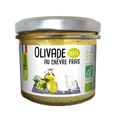 GREEN OLIVE WITH FRESH GOAT