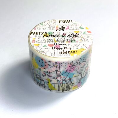 Washi /Masking Tape Happy Party