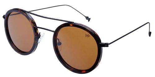 OSAKA Premium - Tortoise Acetate Frame with Brown Polarised Lenses