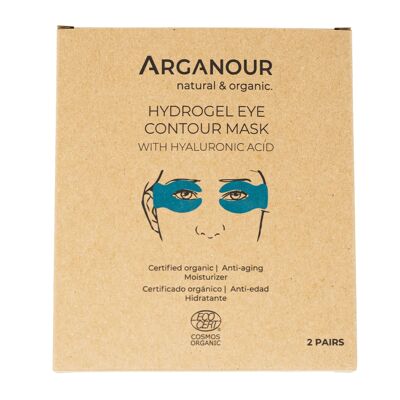 Arganour Hydrogel eye contour mask with hyaluronic acid