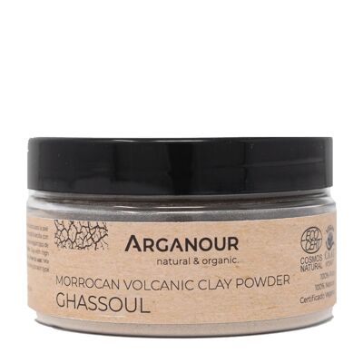 Arganour Moroccan volcanic clay powder Ghassoul