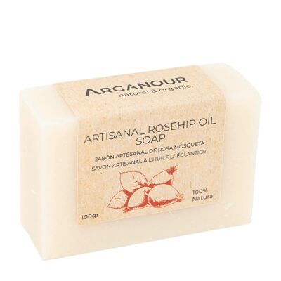 Arganour Handmade natural soap with Rosehip