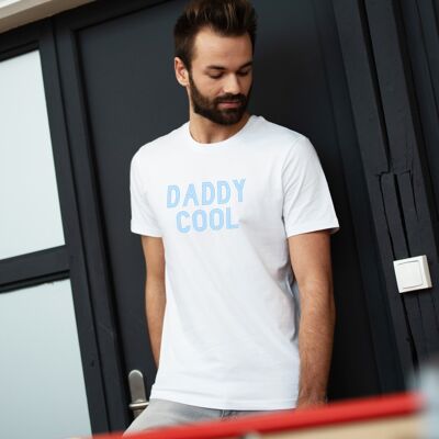Camiseta "Daddy Cool" - Hombre - Color Blanco