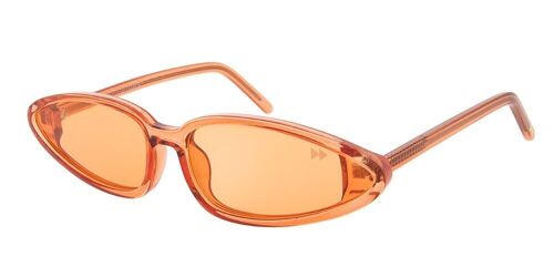 IMA Premium - Clear Red Frame with Orange Polarised Lenses